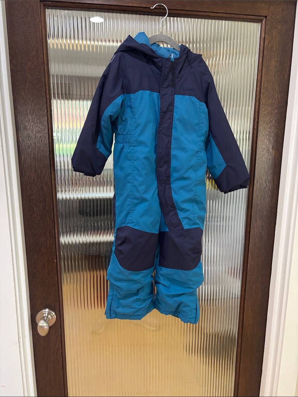 L.L. Bean Two-Tone Blue Kids Snow Bunting